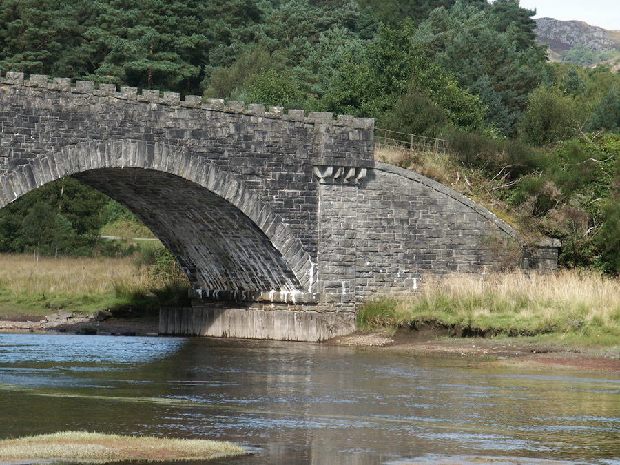 Shiel Bridge, Road Bridge over River Shiel